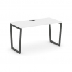 Style Project Стол письменный SN-4T2.SP-003 Белый/Металл Антрацит/Черный Пластик 1380*600*750