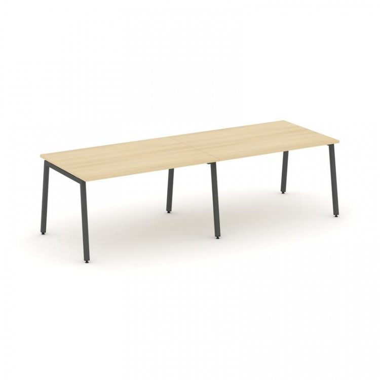 Style Project Стол переговорный SN-4A.SPRG-013.3 Акация Лорка/Металл Антрацит 2760*980*750