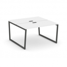 Style Project Рабочая станция 2-х сторон. SN-4T2.DRS-004 Белый/Металл Антрацит/Черный Пластик 1580*1