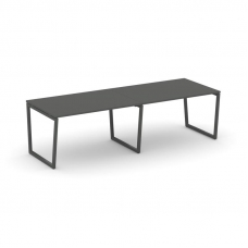 Style Project Стол переговорный SN-4T2.SPRG-014.3 Антрацит/Металл Антрацит 3160*980*750