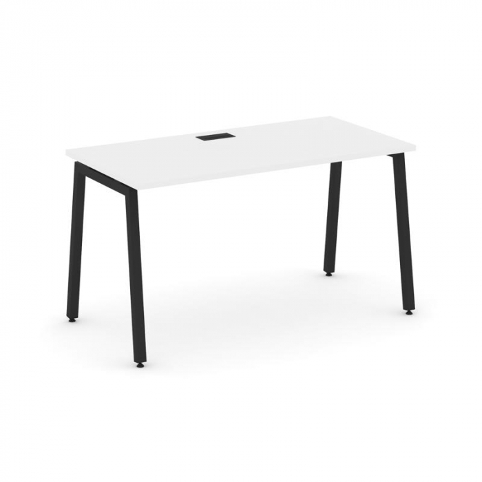Style Project Стол письменный SN-4A.SP-002 Белый/Металл Черный 1180*600*750