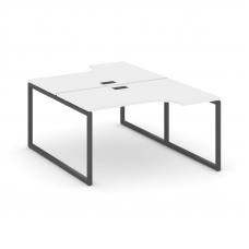 Style Project Рабочая станция эргоном. SN-4O.DRPA-011 Белый/Металл Антрацит 1380*1432/1992*750