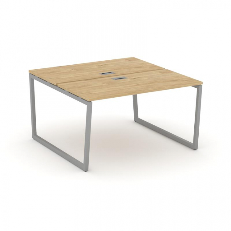 Style Project Рабочая станция 2-х сторон. SN-4T2.DRS-013 Тиквуд Светлый/Металл Серый/Заглушка Пласти