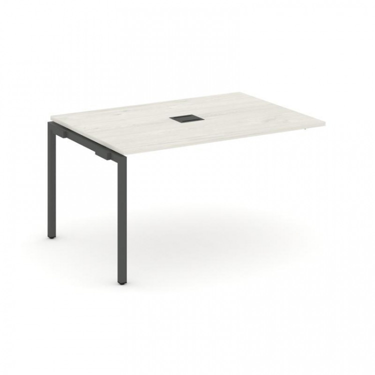 Style Project Проходной наб. элем. перег. стола SN-4P.NSPRG-001 Дуб Наварра/Металл Антрацит 980*980*