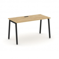 Style Project Стол письменный SN-4A.SP-023 Тиквуд Светлый/Металл Черный 1380*800*750