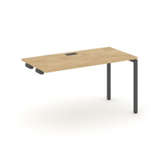 Style Project Стол-приставка к опор. элем. SN-4P.OPRS-002 Тиквуд Светлый/Металл Антрацит 1180*600*75