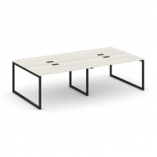 Style Project Рабочая станция 2-х сторон. SN-4O.DRS-053 Дуб Наварра/Металл Черный 2760*1632*750