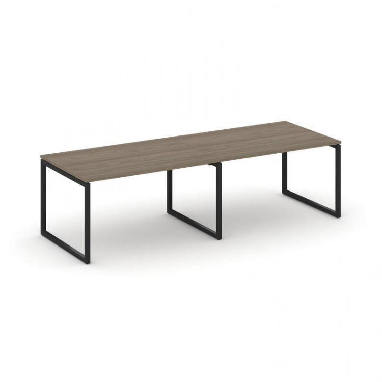 Style Project Стол переговорный SN-4O.SPRG-013.3 Вяз Благородный/Металл Черный 2760*980*750