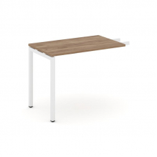 Style Project Брифинг-приставка SN-4P.BR-005 Дуб Табак/Металл Белый 1380*600*750