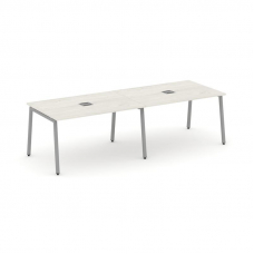 Style Project Стол переговорный SN-4A.SPRG-011 Дуб Наварра/Металл Серый 1960*980*750