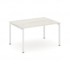 Style Project Стол переговорный SN-4P.SPRG-004.3 Дуб Наварра/Металл Белый 1580*980*750