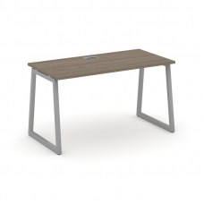 Style Project Стол письменный SN-4T1.SP-025 Вяз Благородный/Металл Серый/Заглушка Пластик Серебро 17