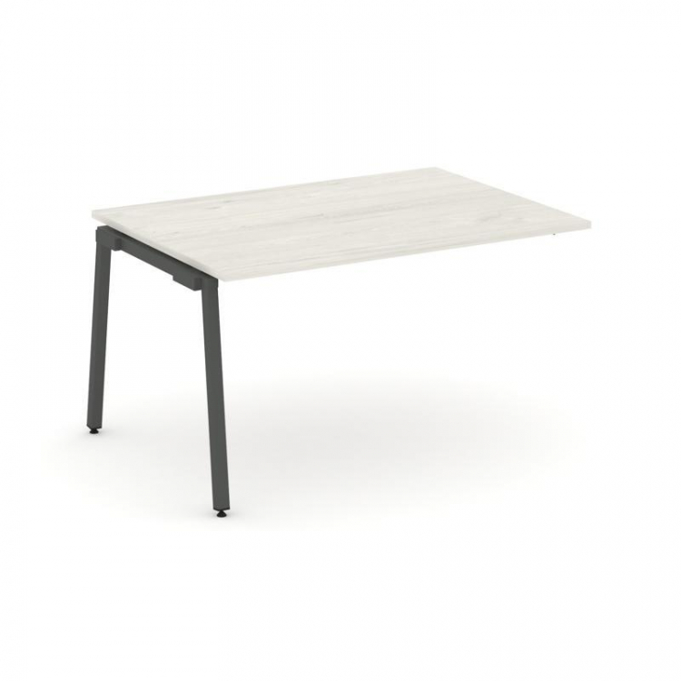 Style Project Проходной наб. элем. перег. стола SN-4A.NSPRG-003.3 Дуб Наварра/Металл Антрацит 1380*9