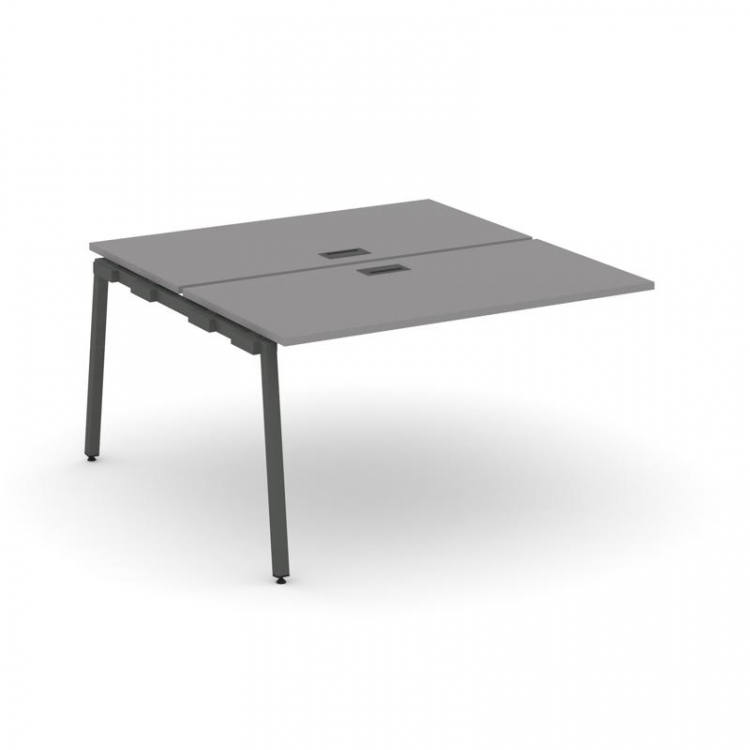 Стайл Проджект Проходной наборный элемент SN-4A.DNRS-022 Серый Пепел/Металл Антрацит 1180*1632*750