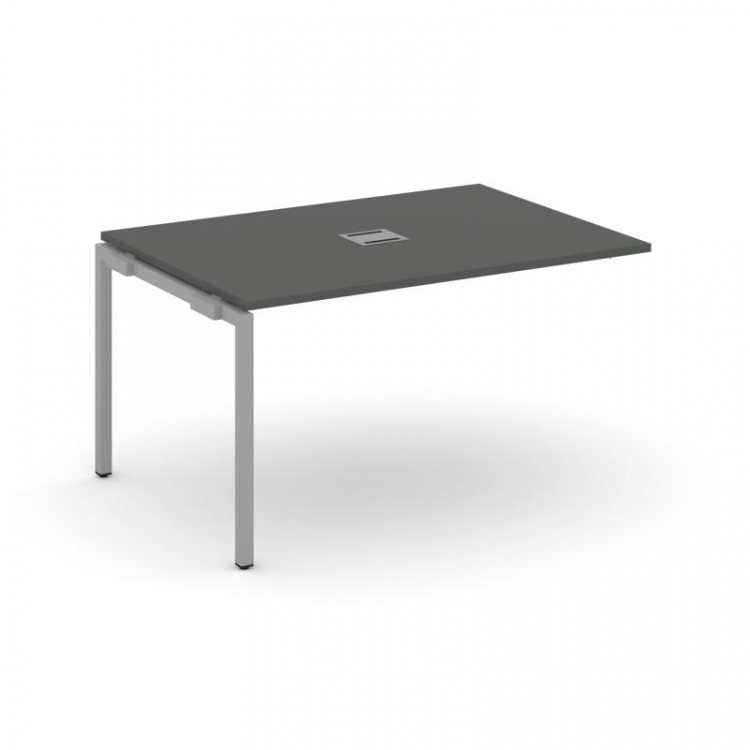 Style Project Проходной наб. элем. перег. стола SN-4P.NSPRG-003 Антрацит/Металл Серый 1380*980*750