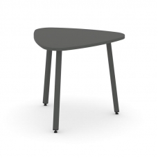 Style Project Стол переговорный SN-4.SPRG-70.3 Антрацит/Металл Антрацит 900*900*750