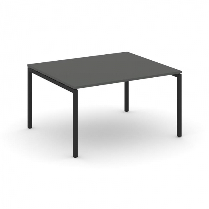Style Project Стол переговорный SN-4P.SPRG-033.3 Антрацит/Металл Черный 1380*1180*750