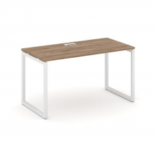 Style Project Стол письменный SN-4O.SP-004 Дуб Табак/Металл Белый 1580*600*750