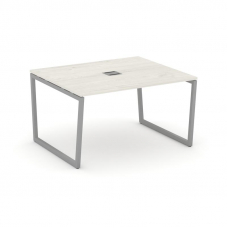 Style Project Стол переговорный SN-4T2.SPRG-032 Дуб Наварра/Металл Серый/Заглушка Металл Серый 1180*