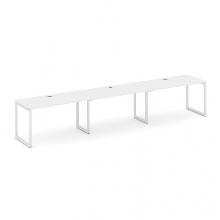 Style Project Рабочая станция 1 сторон. SN-4O.ORS-042 Белый/Металл Белый 3540*700*750