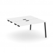 Style Project Стол-приставка к опор. элем. SN-4A.DPRS-013 Белый/Металл Черный 1380*1432*750