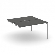 Стайл Проджект Стол-приставка к опор. элем. SN-4P.DPRS-012 Антрацит NEW/Металл Серый 1180*1432*750