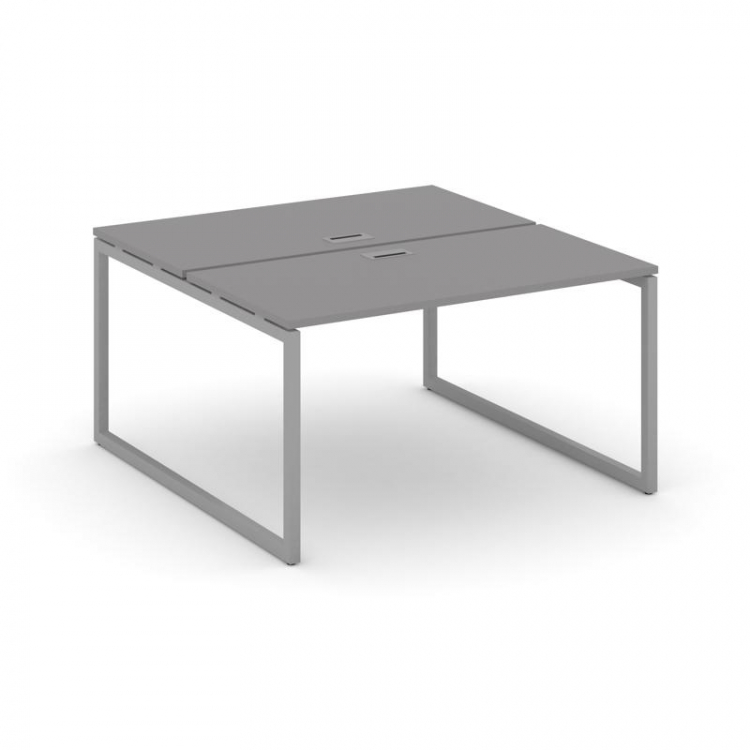 Стайл Проджект Рабочая станция двухсторонняя SN-4O.DRS-012 Серый Пепел/Металл Серый 1180*1432*750