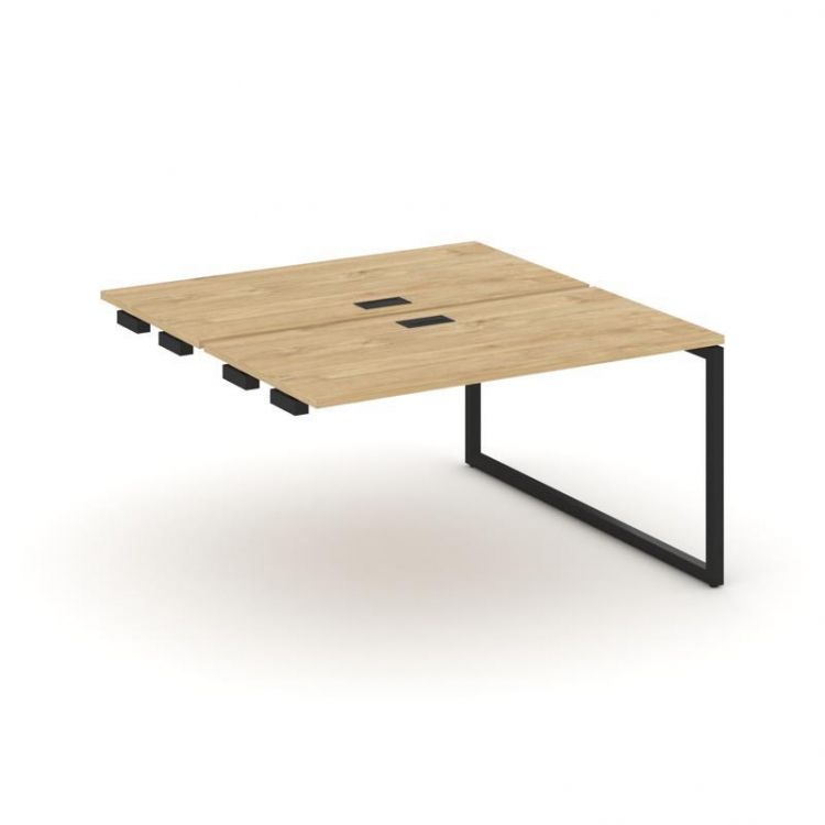 Style Project Стол-приставка к опор. элем. SN-4O.DPRS-023 Тиквуд Светлый/Металл Черный 1380*1632*750