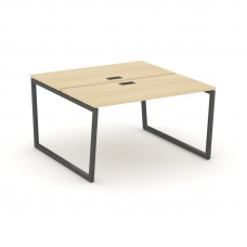 Style Project Рабочая станция 2-х сторон. SN-4T2.DRS-004 Акация Лорка/Металл Антрацит/Заглушка Пласт