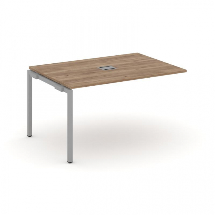 Style Project Проходной наб. элем. перег. стола SN-4P.NSPRG-003 Дуб Табак/Металл Серый 1380*980*750