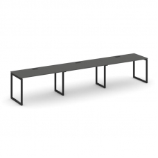 Style Project Рабочая станция 1 сторон. SN-4O.ORS-051 Антрацит/Металл Черный 2940*800*750