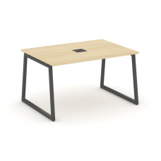 Style Project Стол переговорный SN-4T1.SPRG-001 Акация Лорка/Металл Антрацит/Заглушка Металл Антраци