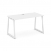 Style Project Стол письменный SN-4T1.SP-014 Белый/Металл Белый/Заглушка Пластик Белый 1580*700*750