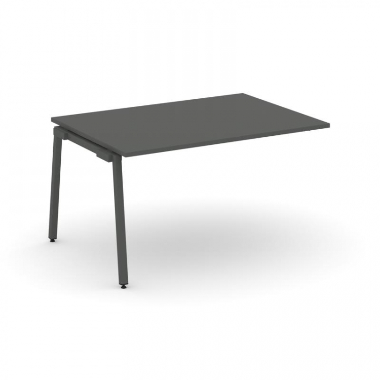 Style Project Проходной наб. элем. перег. стола SN-4A.NSPRG-003.3 Антрацит/Металл Антрацит 1380*980*