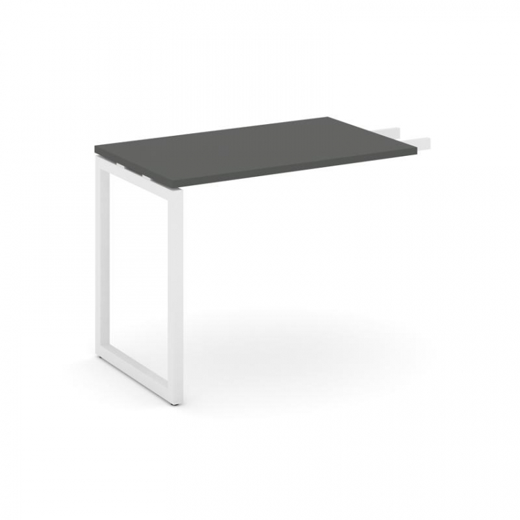 Style Project Брифинг-приставка SN-4O.BR-004 Антрацит/Металл Белый 1180*600*750