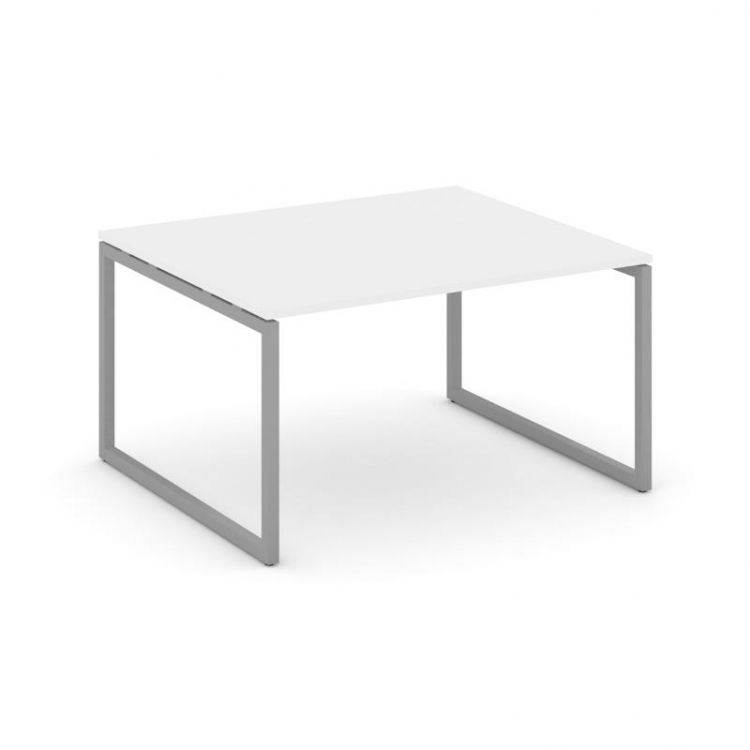 Style Project Стол переговорный SN-4O.SPRG-034.3 Белый/Металл Серый 1580*1180*750