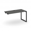 Style Project Стол-приставка к опор. элем. SN-4O.OPRS-012 Антрацит/Металл Черный 1180*700*750