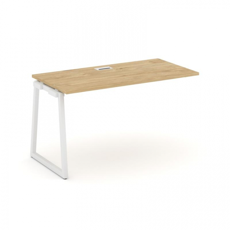 Style Project Проходной наб. элем. SN-4T1.ONRS-003 Тиквуд Светлый/Металл Белый/Заглушка Пластик Белы