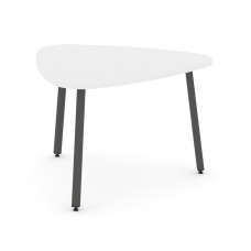 Style Project Стол переговорный SN-4.SPRG-71.3 Белый/Металл Антрацит 1200*1200*750