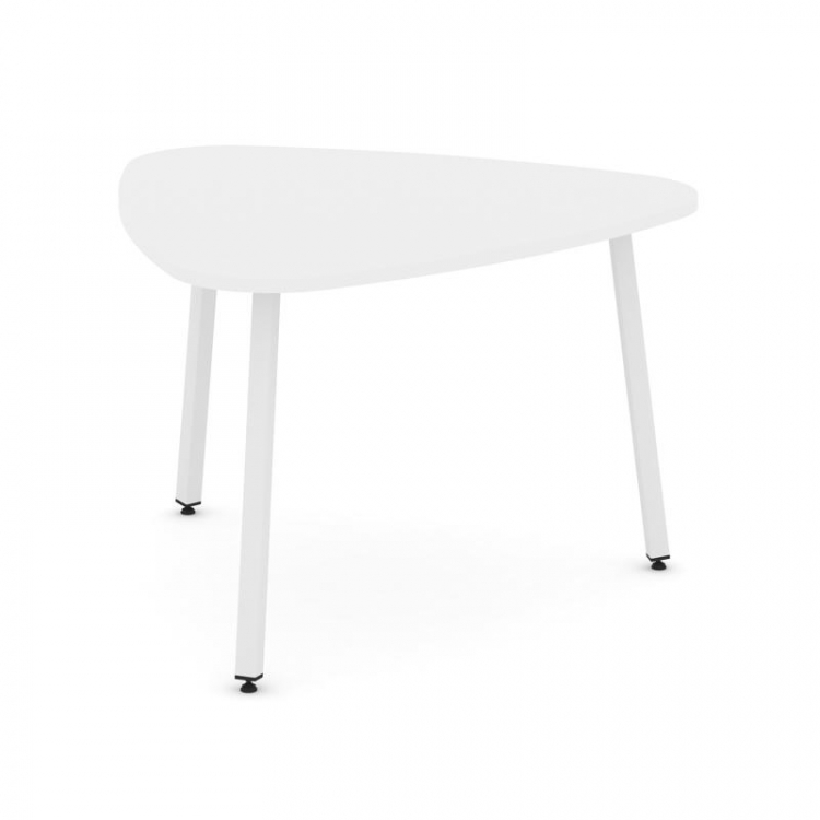 Style Project Стол переговорный SN-4.SPRG-71.3 Белый/Металл Белый 1200*1200*750