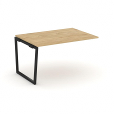 Style Project Проходной наб. элем. перег. стола SN-4T2.NSPRG-002.3 Тиквуд Светлый/Металл Черный 1180