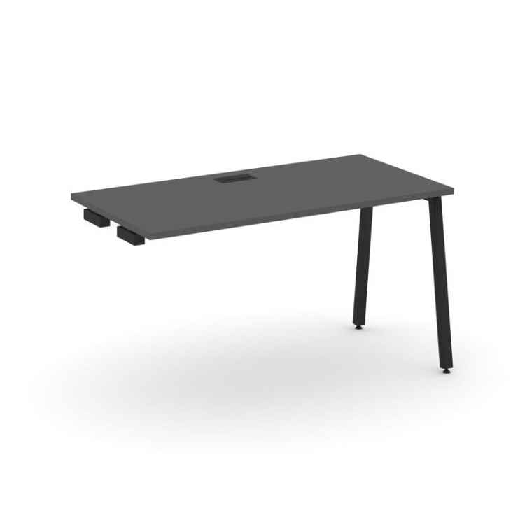 Style Project Стол-приставка к опор. элем. SN-4A.OPRS-024 Антрацит/Металл Черный 1580*800*750