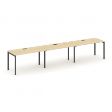 Style Project Рабочая станция 1 сторон. SN-4P.ORS-044 Акация Лорка/Металл Антрацит 4740*700*750