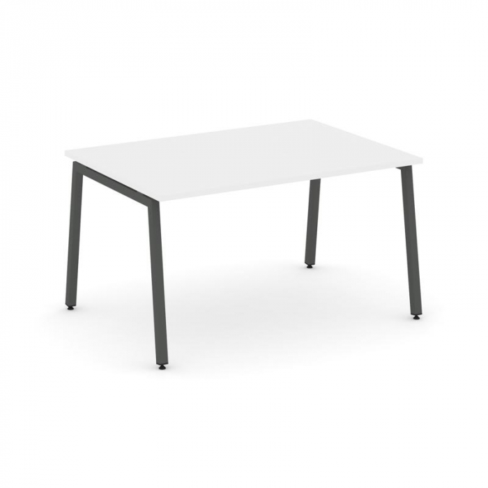 Style Project Стол переговорный SN-4A.SPRG-003.3 Белый/Металл Антрацит 1380*980*750