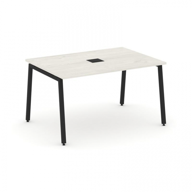 Style Project Стол переговорный SN-4A.SPRG-004 Дуб Наварра/Металл Черный 1580*980*750