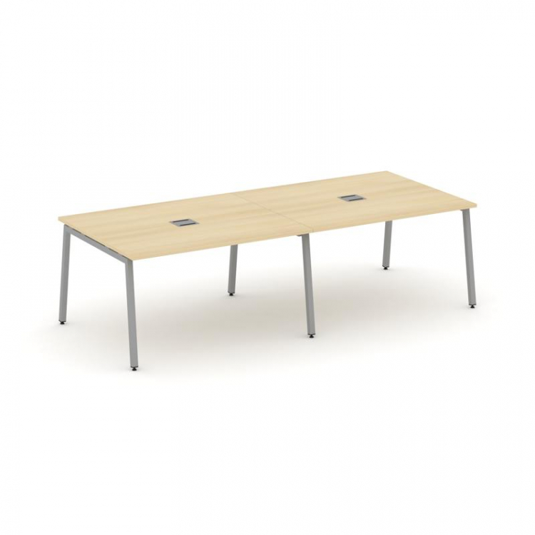 Style Project Стол переговорный SN-4A.SPRG-042 Акация Лорка/Металл Серый 2360*1180*750