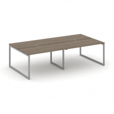 Style Project Рабочая станция 2-х сторон. SN-4O.DRS-043 Вяз Благородный/Металл Серый 2760*1432*750