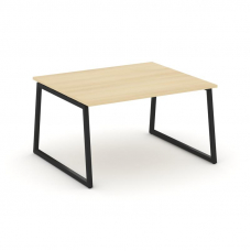 Style Project Стол переговорный SN-4T1.SPRG-033.3 Акация Лорка/Металл Черный 1380*1180*750