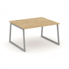 Style Project Стол переговорный SN-4T1.SPRG-033.3 Тиквуд Светлый/Металл Серый 1380*1180*750