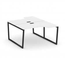 Style Project Рабочая станция эргоном. SN-4T2.DRPA-021 Белый/Металл Черный/Заглушка Пластик Черный 1